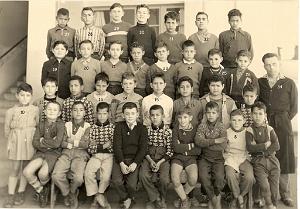 ECOLE DE LA CITE PETIT GARCONS 1957 CM1 M. TIXIER